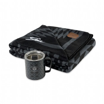 MiiR and Slowtide Camp Cup & Blanket Gift Set